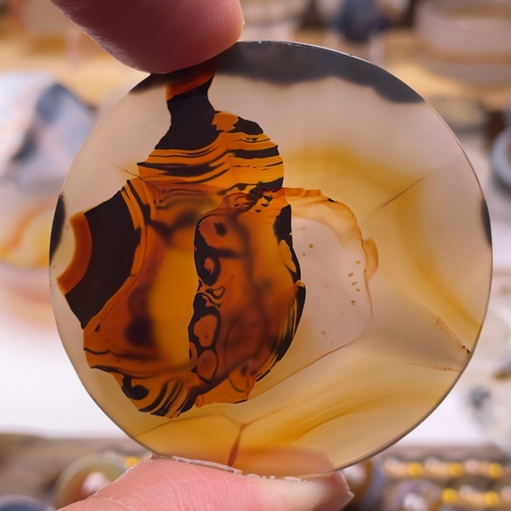 玛瑙/玉髓未镶嵌吊坠(不含链)