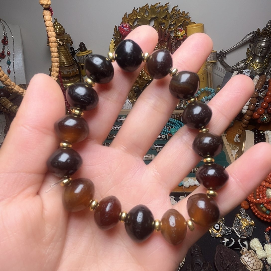 玛瑙/玉髓手链未镶嵌