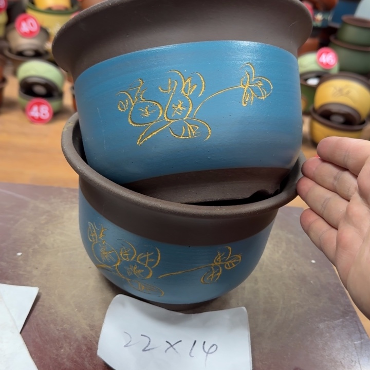 紫砂花盆破损包赔