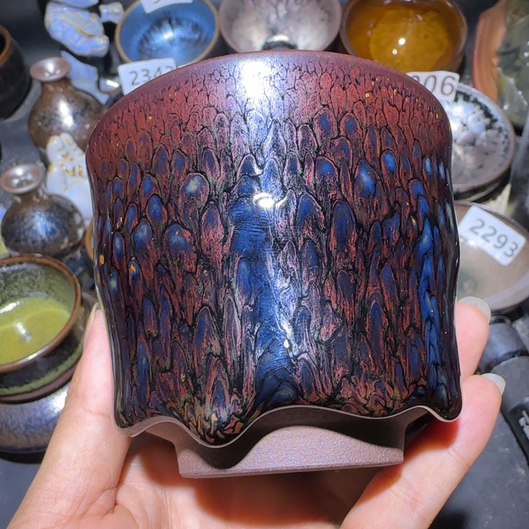 茶盏福建盏茶器竹节