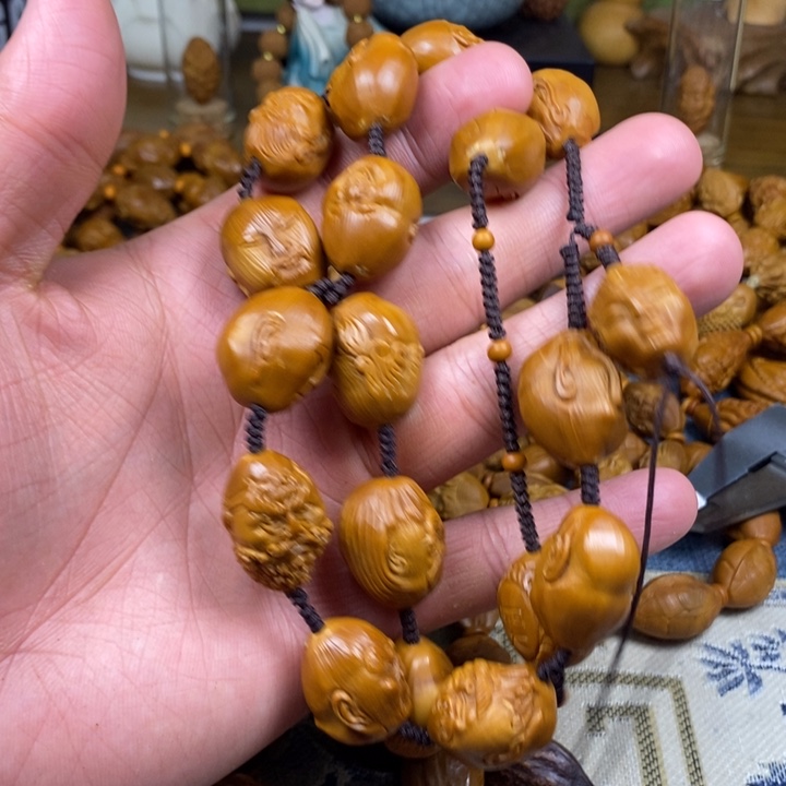 橄榄核手串/手链橄榄核雕刻手串手链7