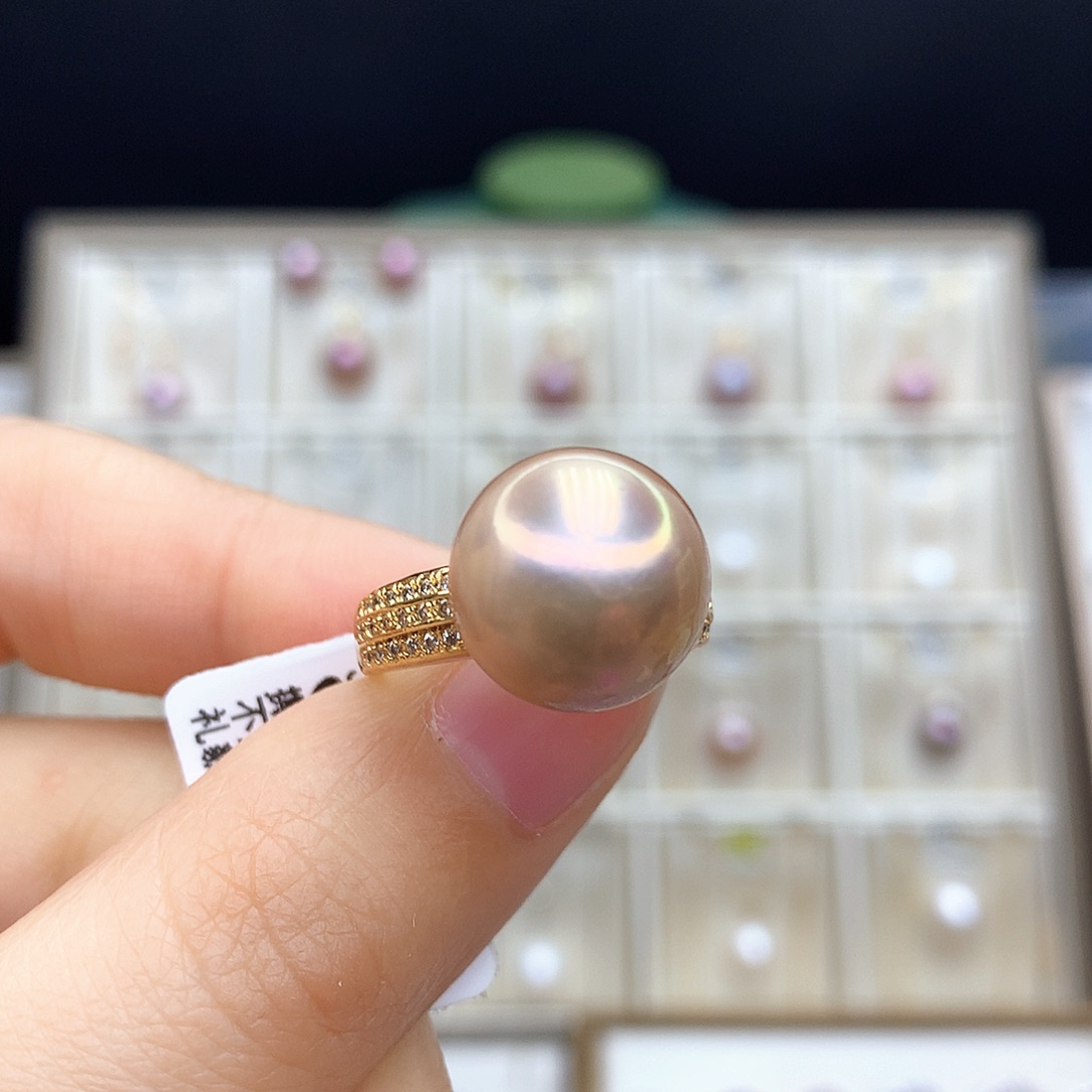 淡水珍珠吊坠(赠链)合金