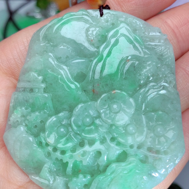 翡翠吊坠(不含链)未镶嵌