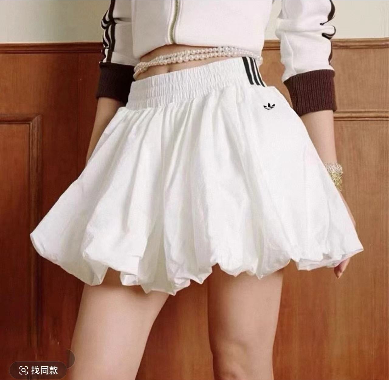 【商场撤柜】夏季女款花苞裙显高显瘦时尚百搭（内置一体式安全裤）