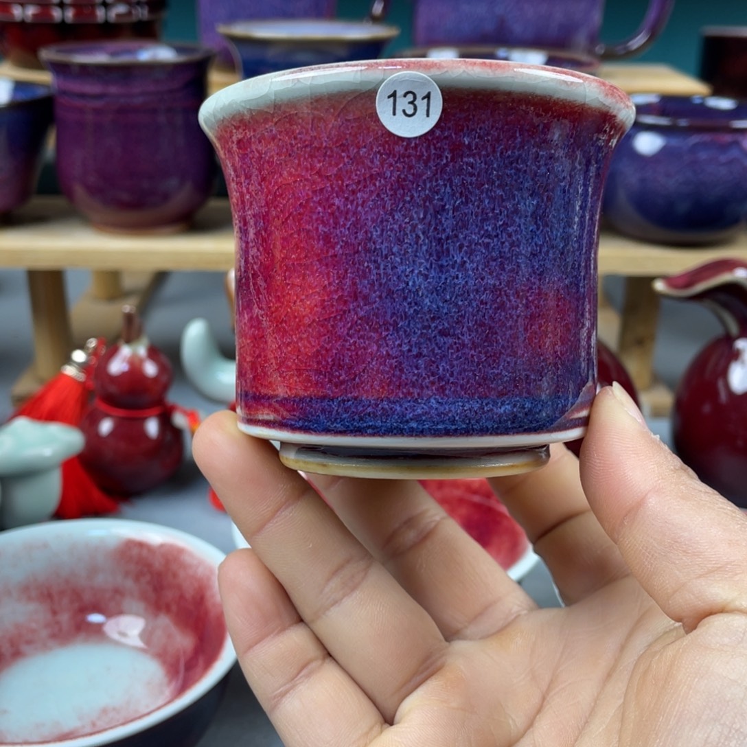 瓷片纯手工制作……微微瑕