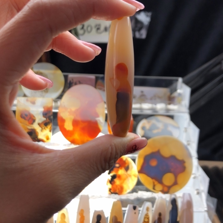 玛瑙/玉髓颈饰未镶嵌40