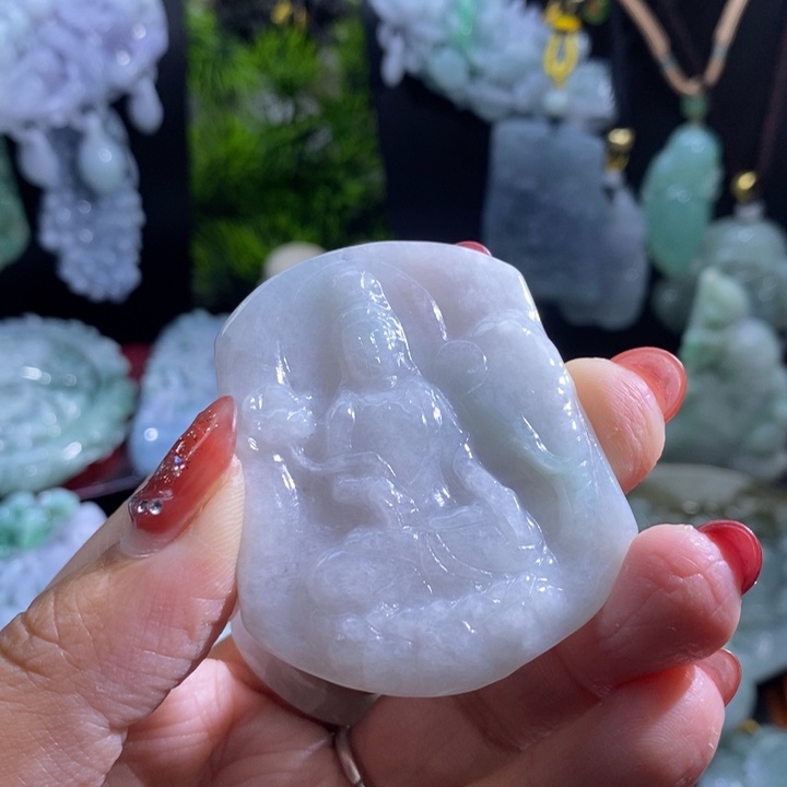 【闪购商品】颈饰未镶嵌翡翠普贤