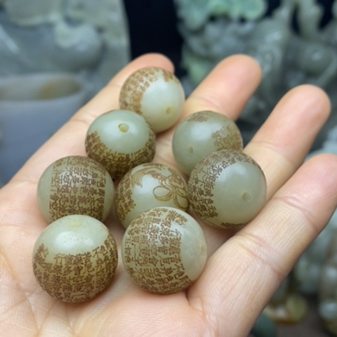 和田玉挂件把件摆件未镶嵌
