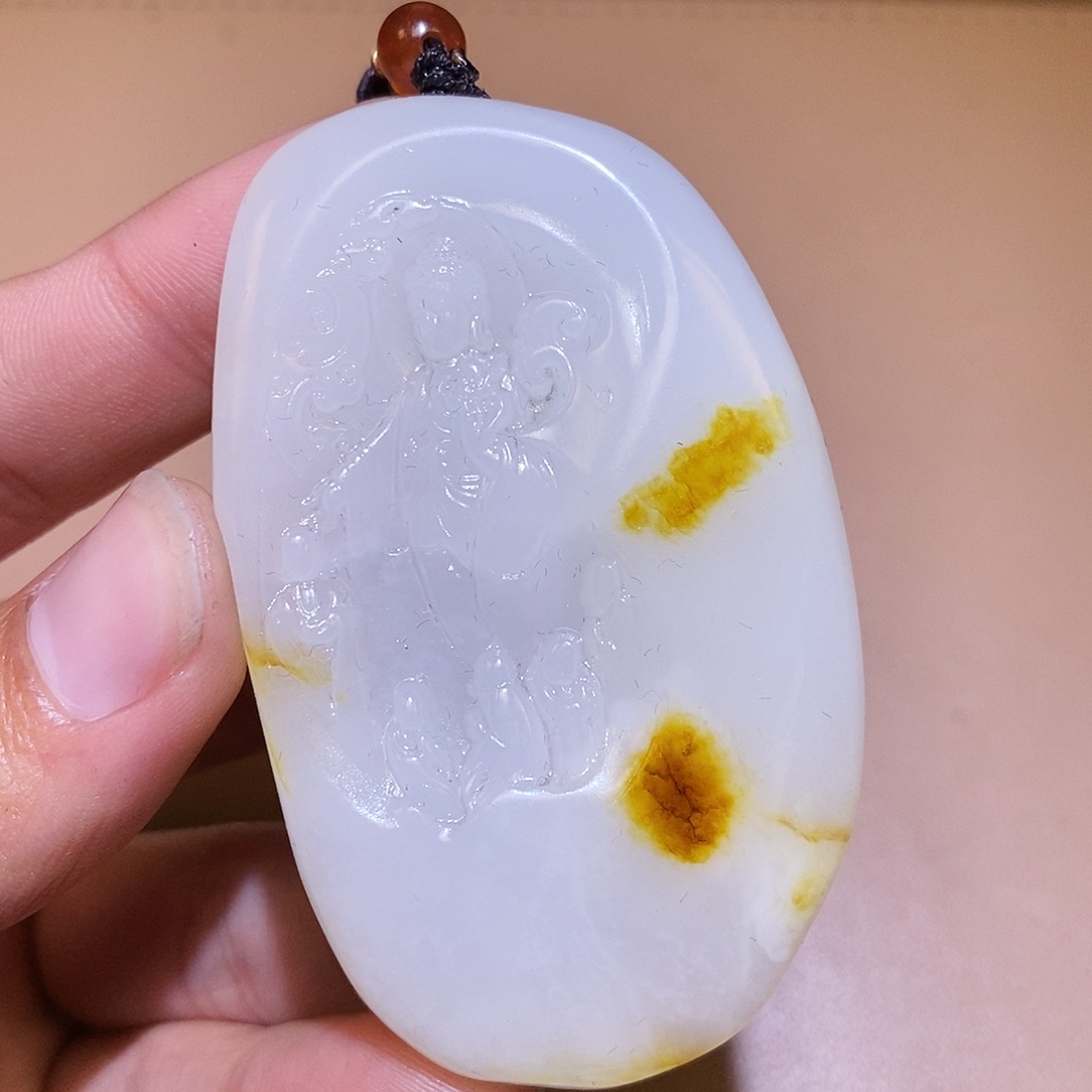 和田玉颈饰未镶嵌L8 