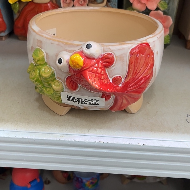 粗陶材质多肉花盆