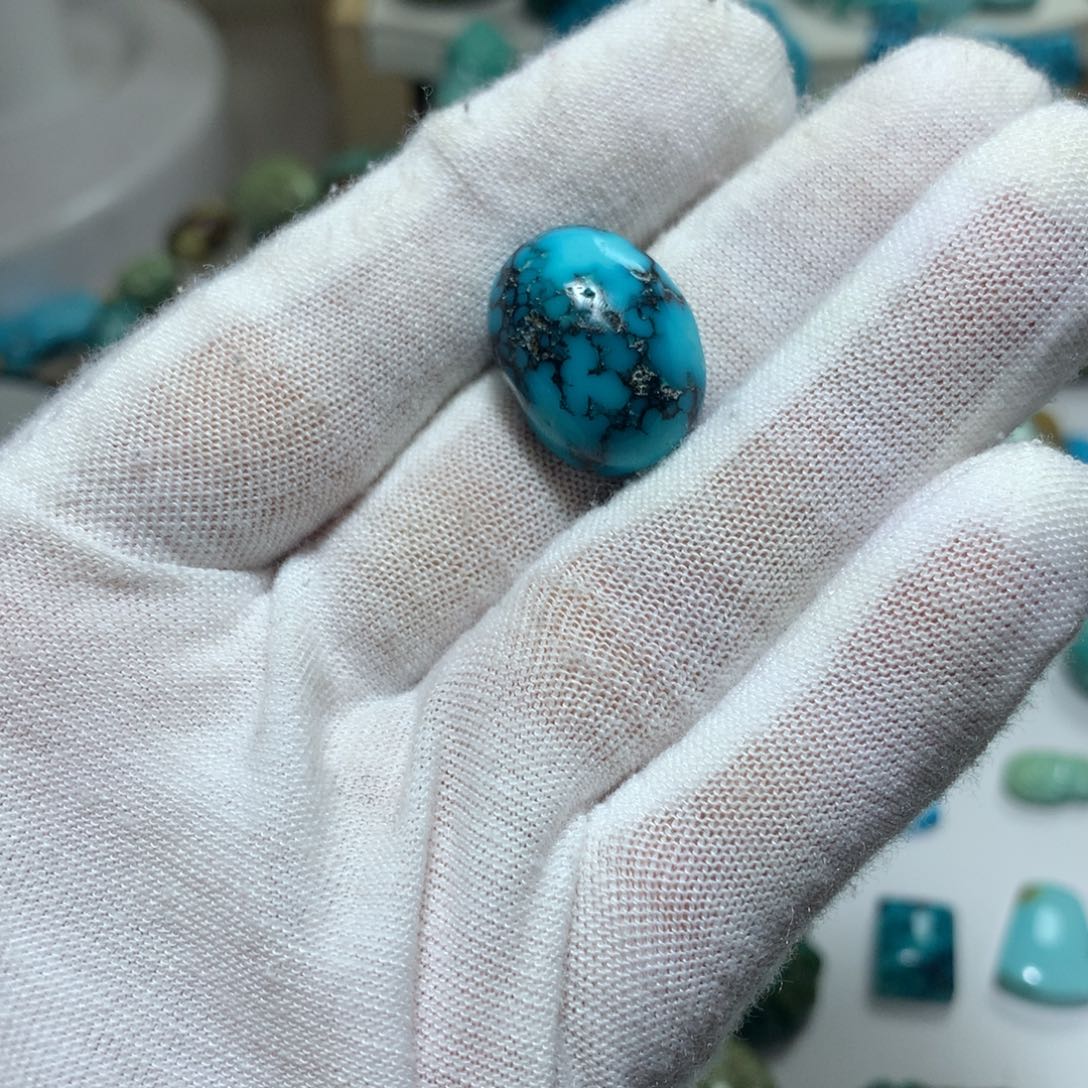 绿松石无未镶嵌原矿绿松石