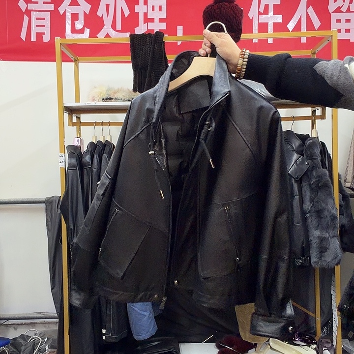 *****女款牛皮鹅绒女款813