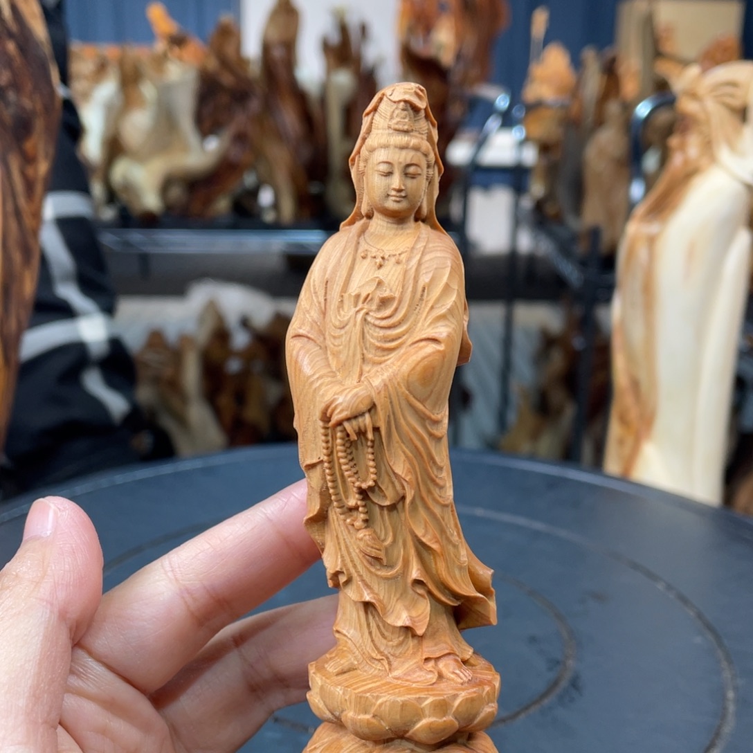 柏木（崖柏）手把件