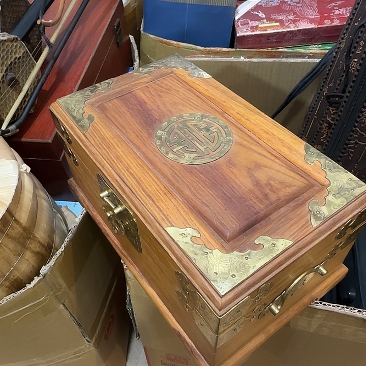 后***人端景台紫檀木类老物件