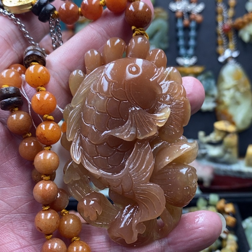 【闪购商品】蛇纹石玉吊坠未镶嵌