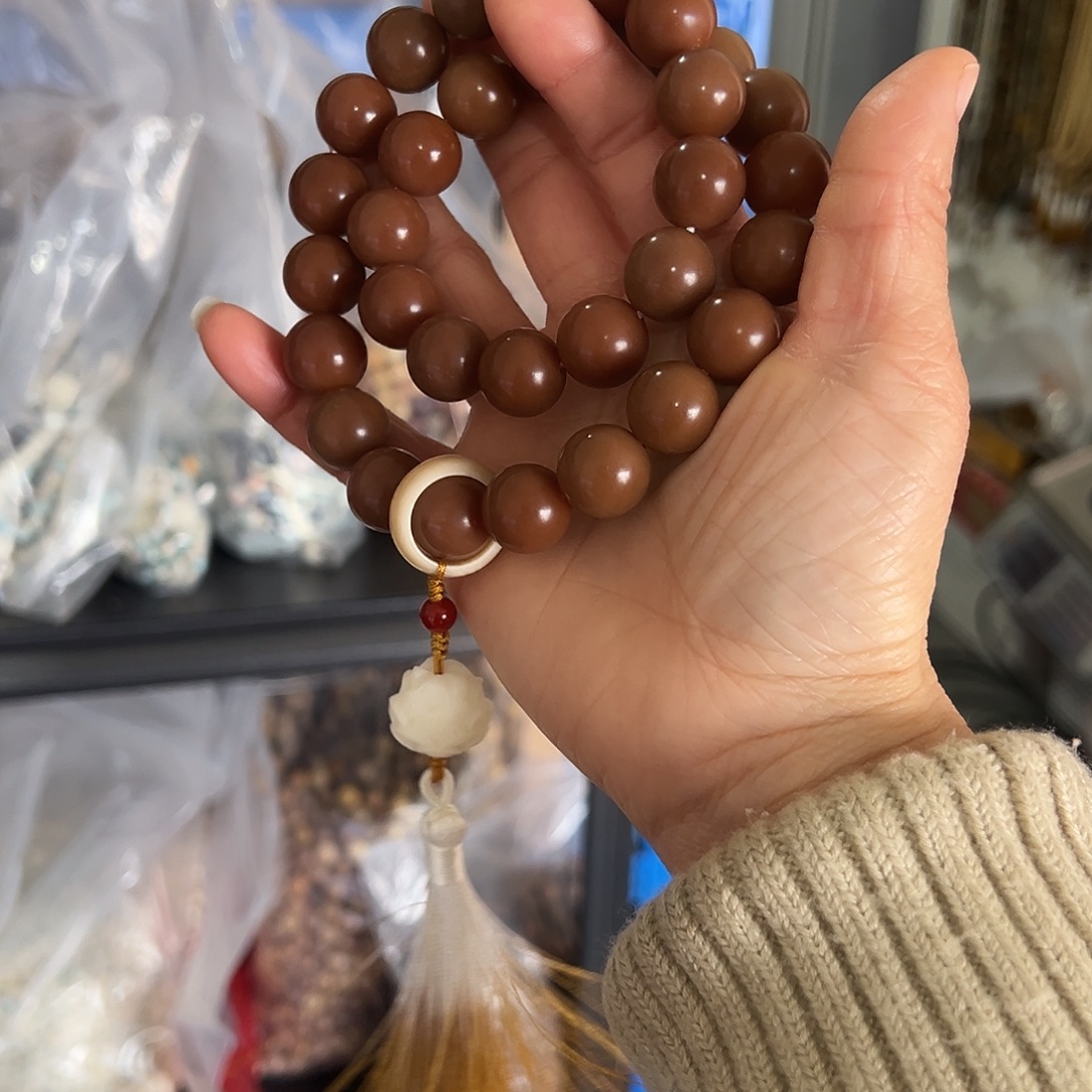 吊坠白玉菩提15卡