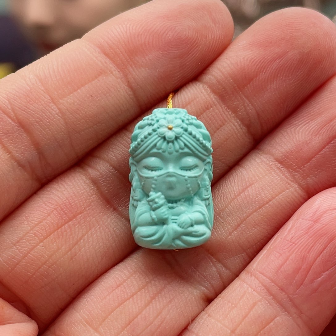 绿松石颈饰未镶嵌