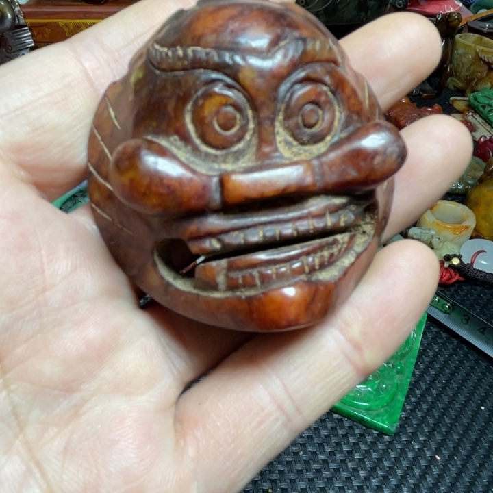 滴血莲花菩提把件