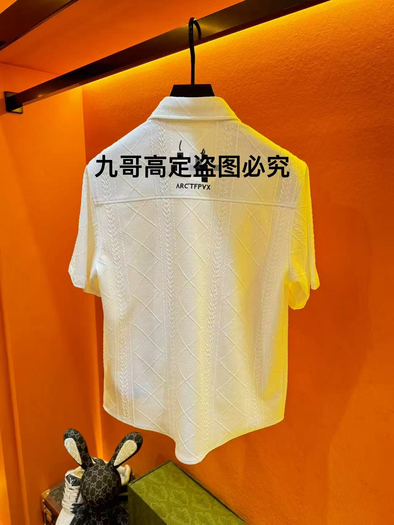 2025年新款时尚百搭衬衫短袖【FX-1801】-雪