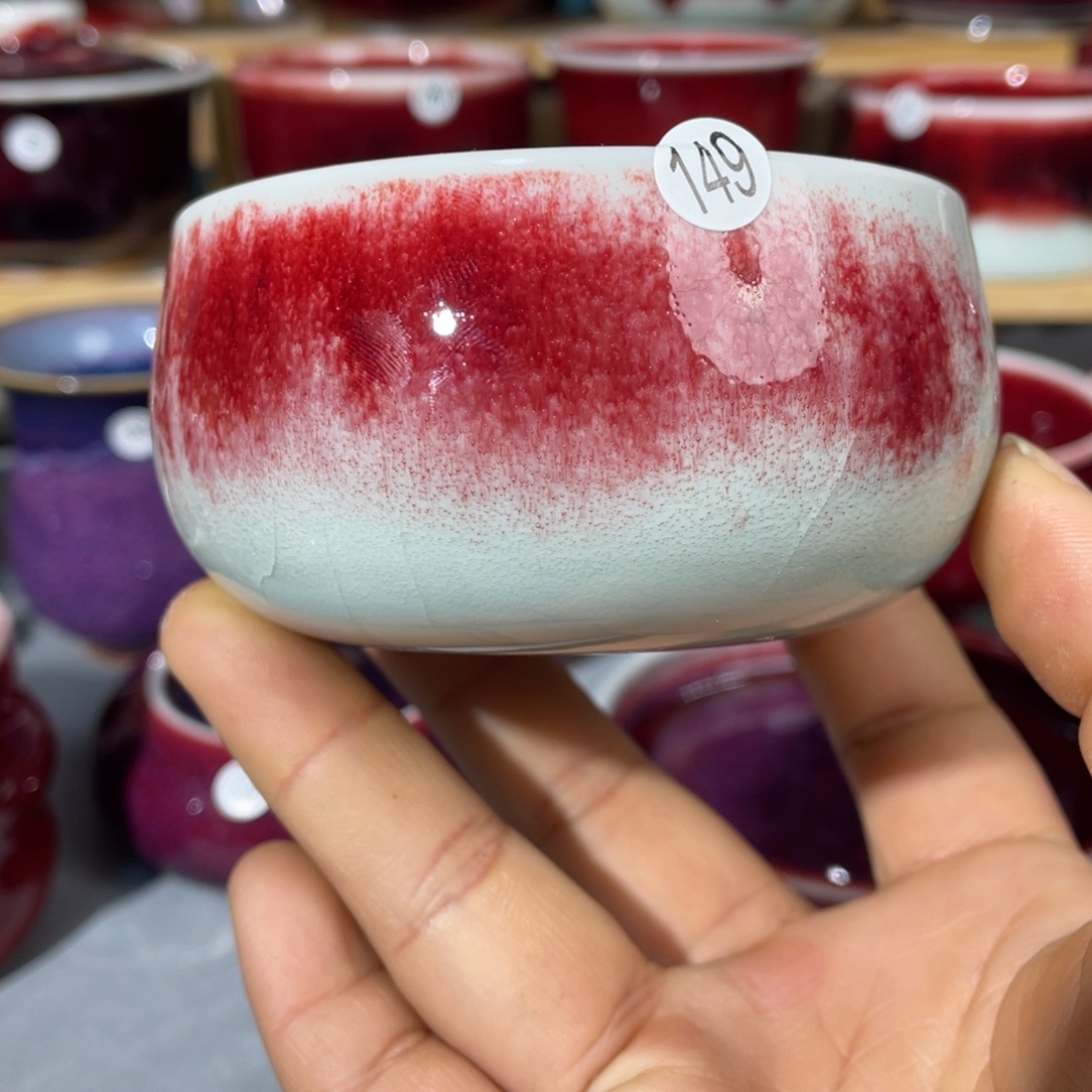 瓷片纯手工制作……微微瑕