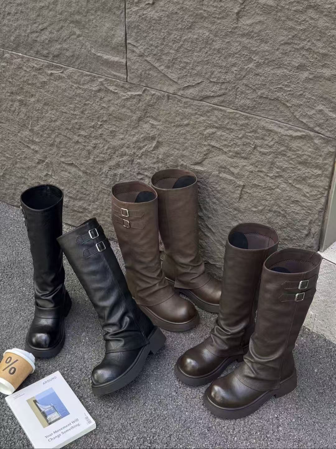 『雨美 Show』252006时尚厚底高筒靴