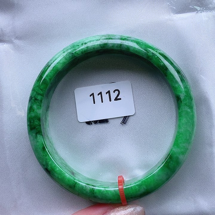 翡翠手镯未镶嵌天然翡翠手镯54