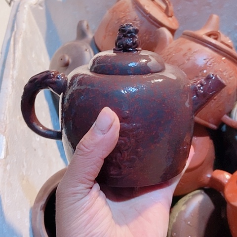茶杯绿泥宜兴紫砂全手工制作工艺