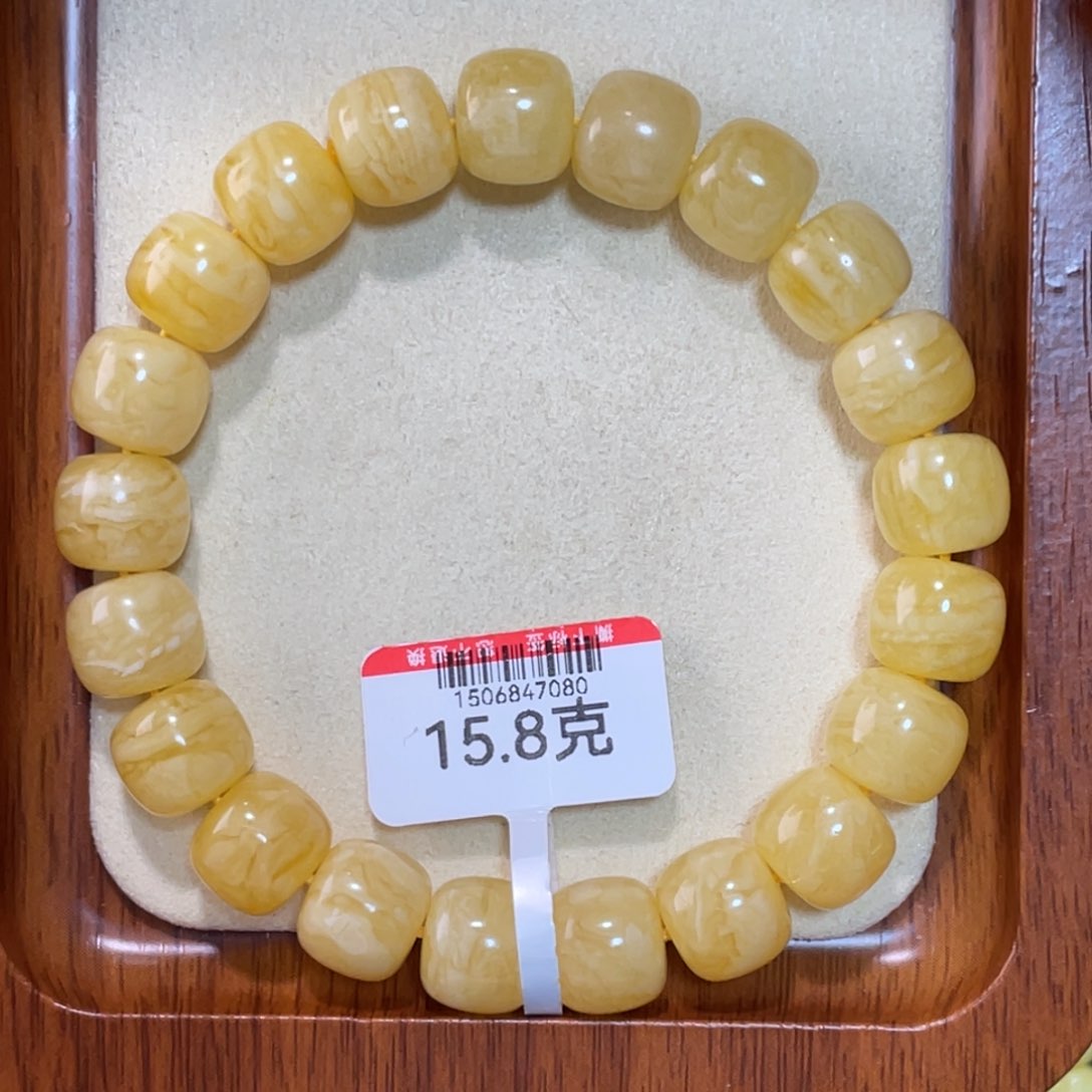 蜜蜡手链未镶嵌蜜蜡