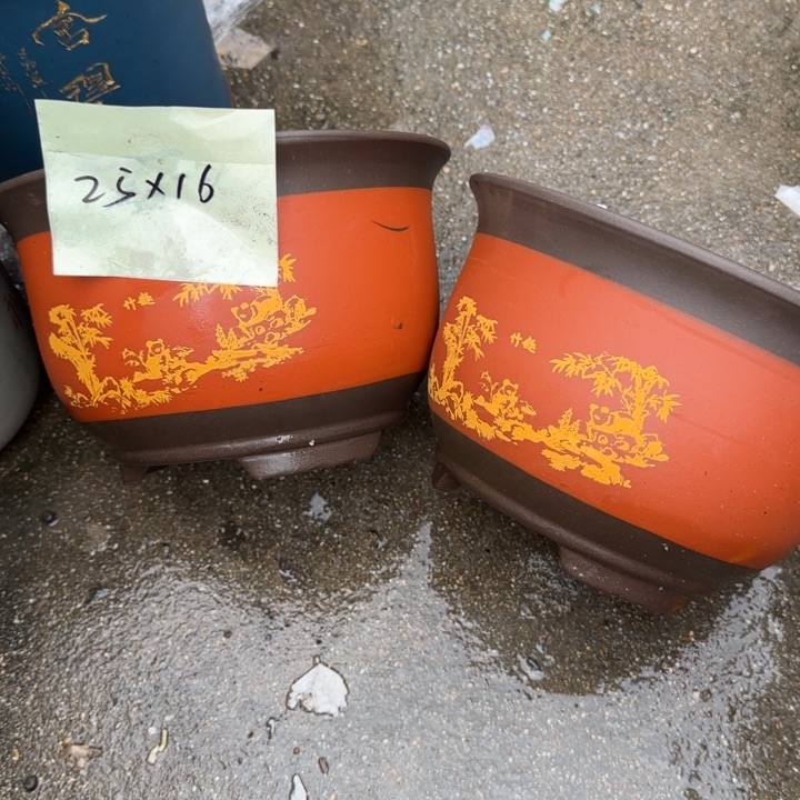 紫砂花盆特价清仓
