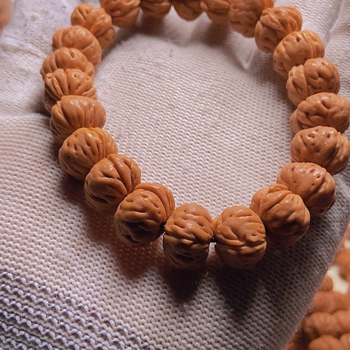手串桃核极*鸟龙纹桃核