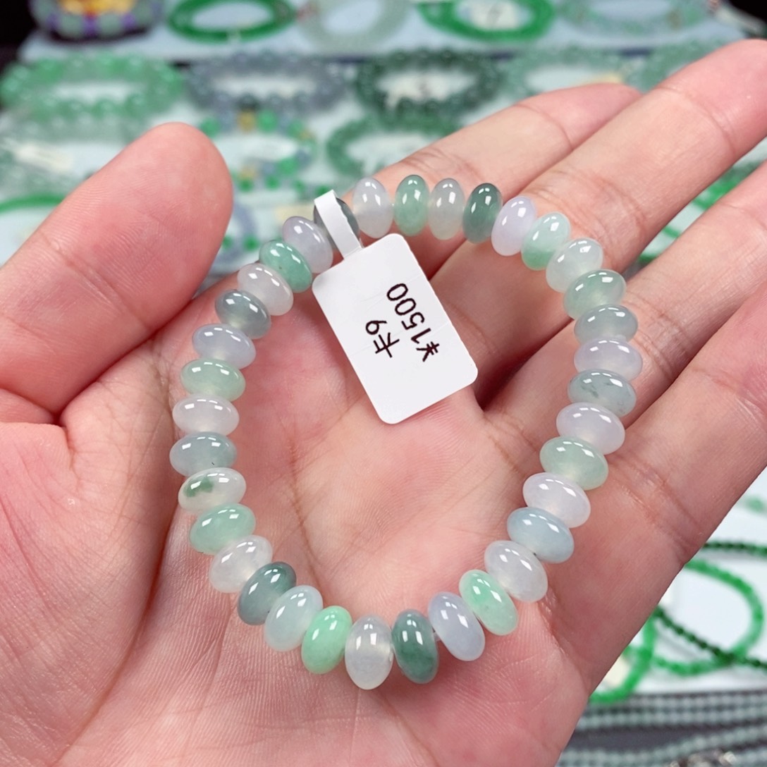 未镶嵌手链翡翠卡9