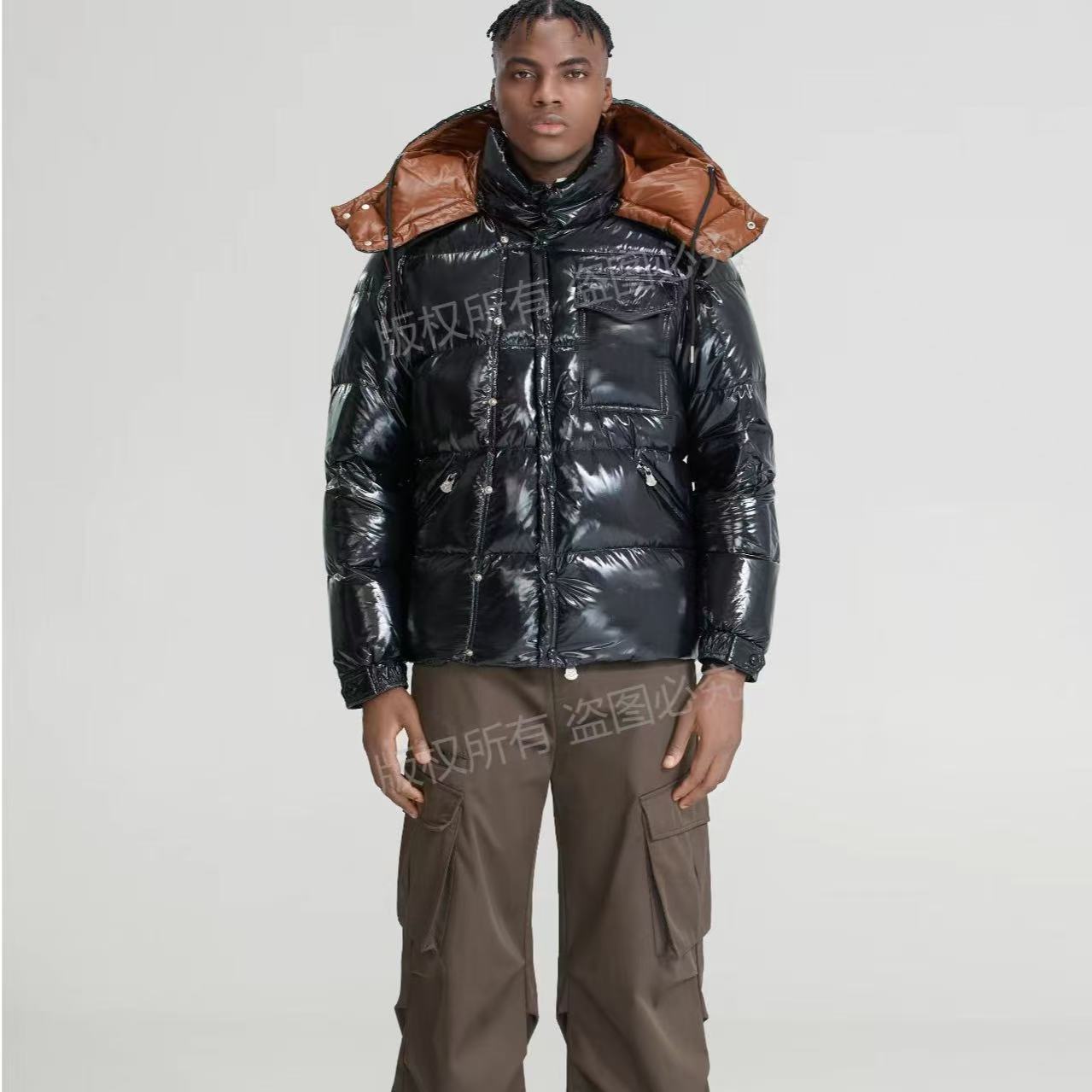 【ANDI】时尚保暖情侣款鹅绒服891