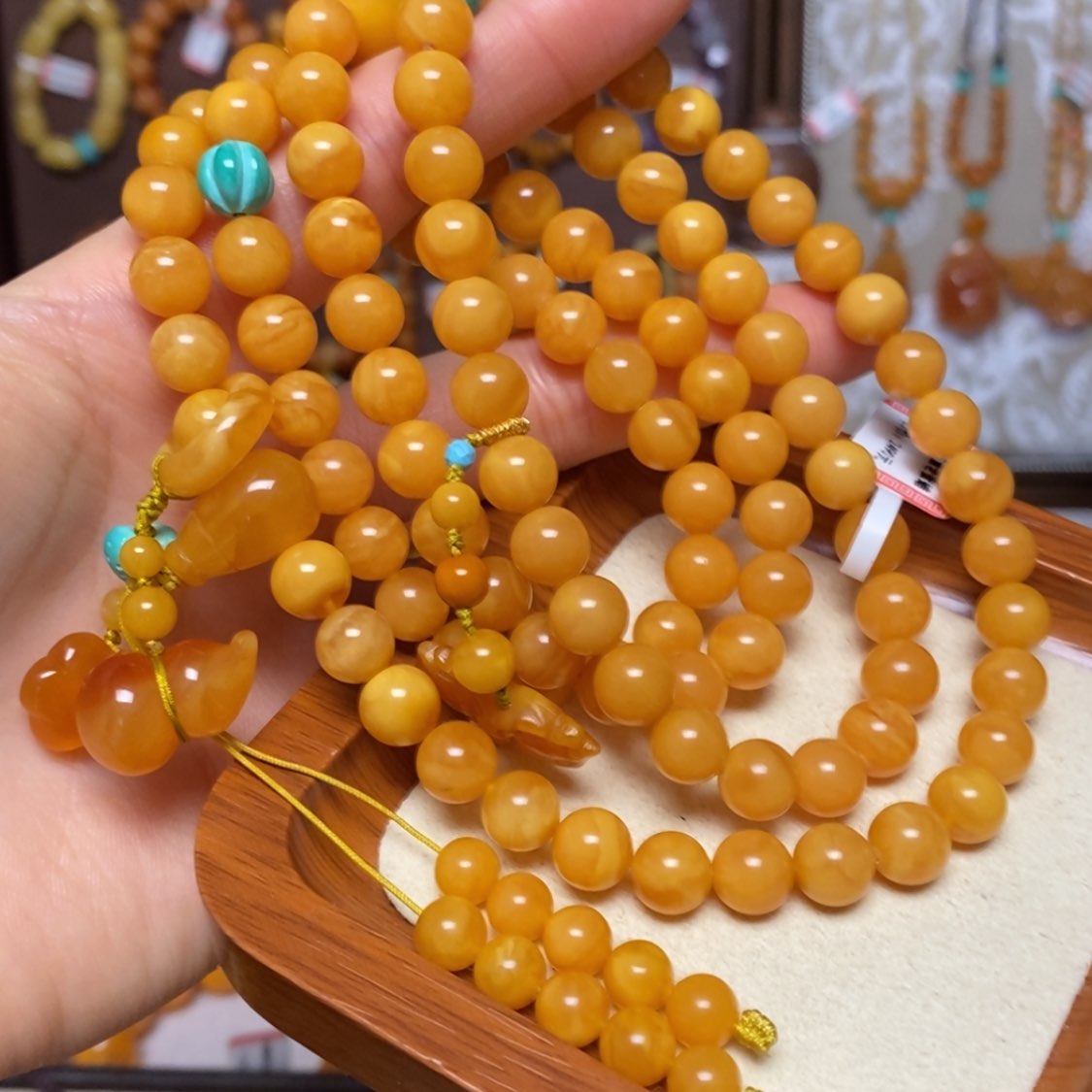 【闪购商品】手链蜜蜡未镶嵌手串