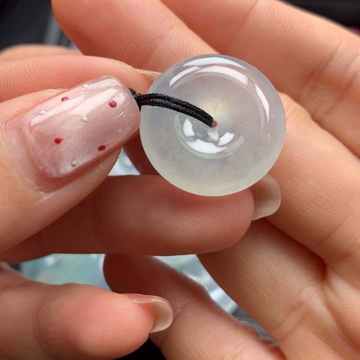 翡翠颈饰未镶嵌翡翠饰品22.1-5.9