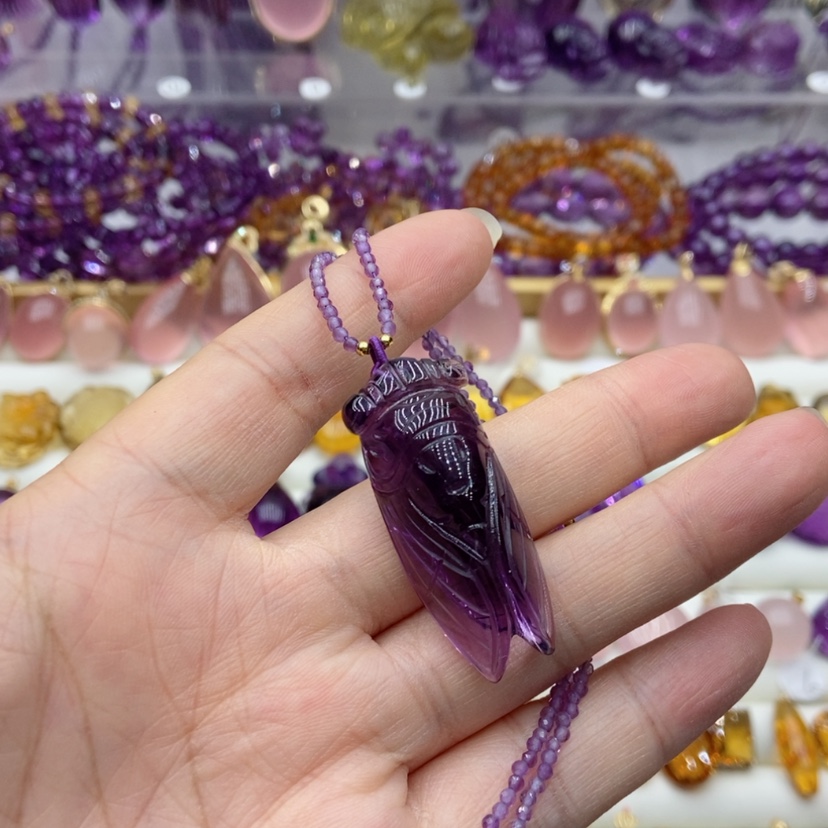 【闪购商品】水晶水晶吊坠未镶嵌