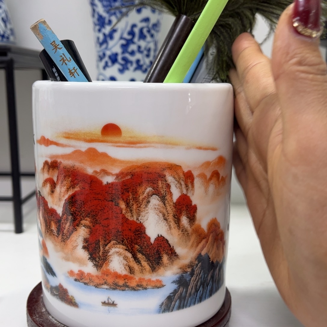 景德镇陶瓷花瓶摆件