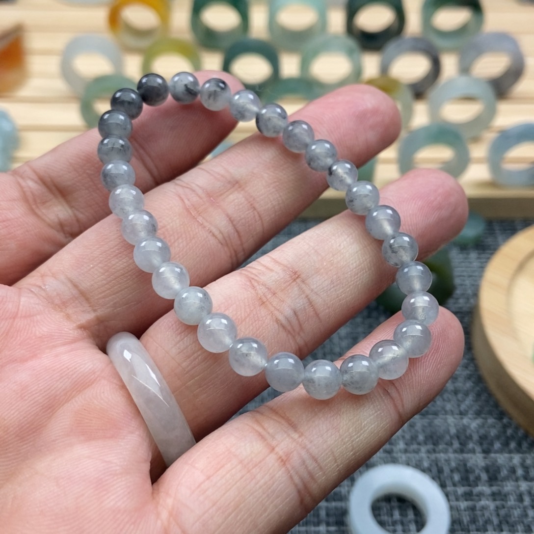 翡翠颈饰未镶嵌璟一珠宝翡翠成品