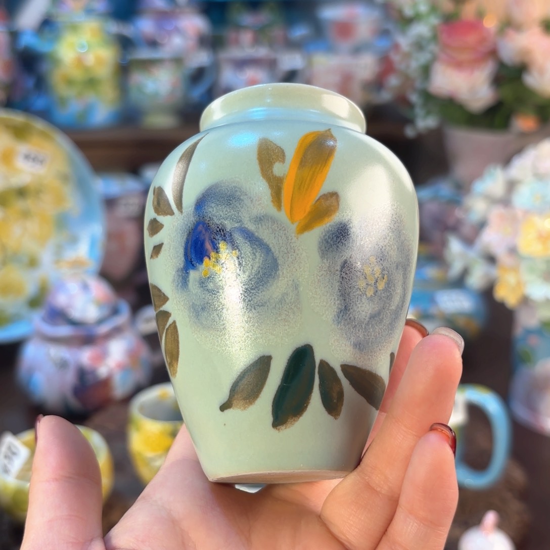 景德镇手绘高温釉下彩陶瓷茶具