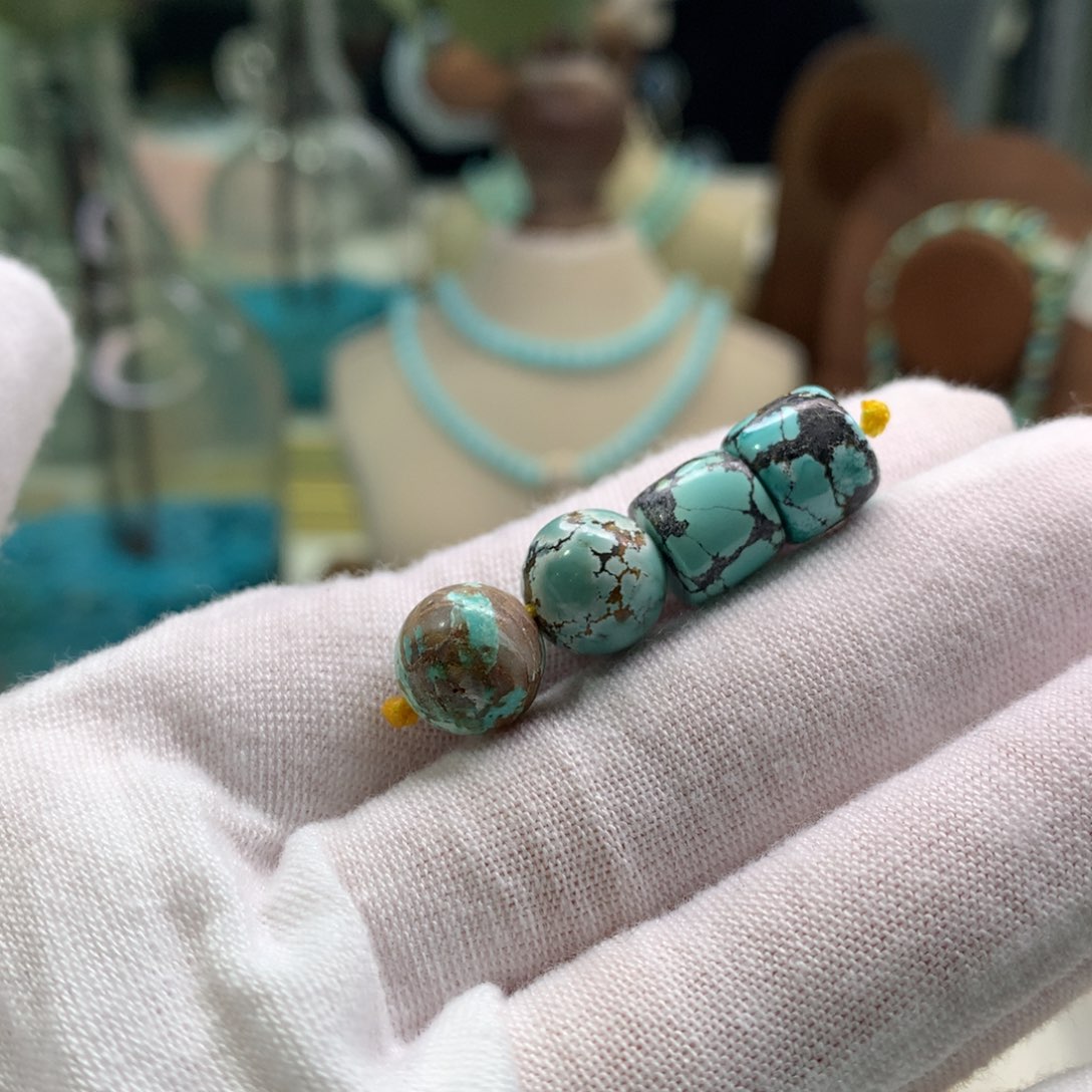 绿松石未镶嵌配饰