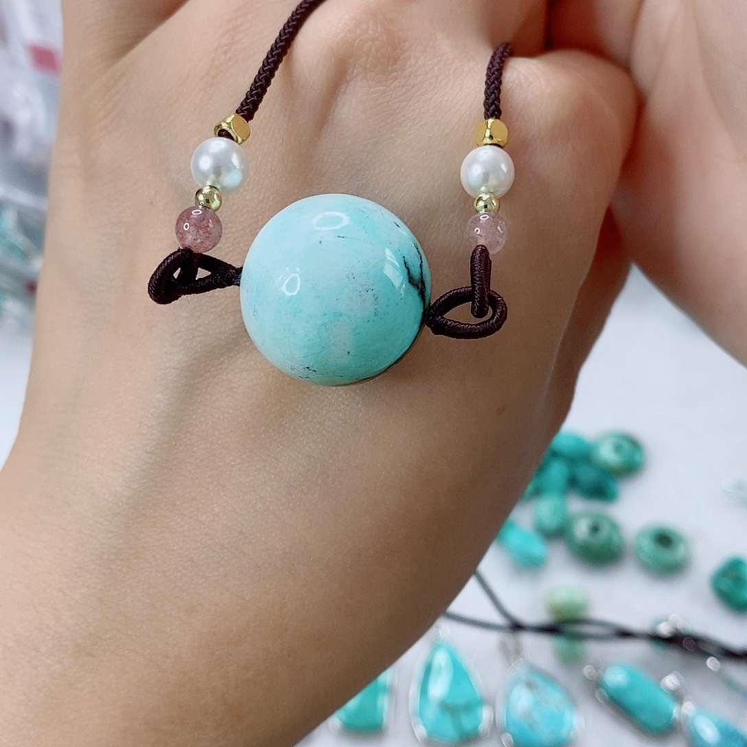 未镶嵌绿松石珠宝奇石