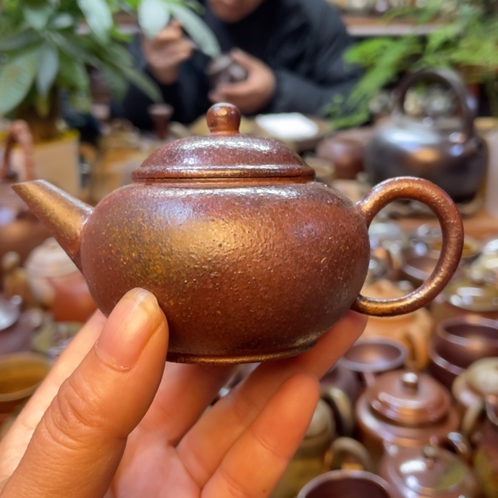 茶壶紫砂宜兴紫砂原矿泥料水上漂100