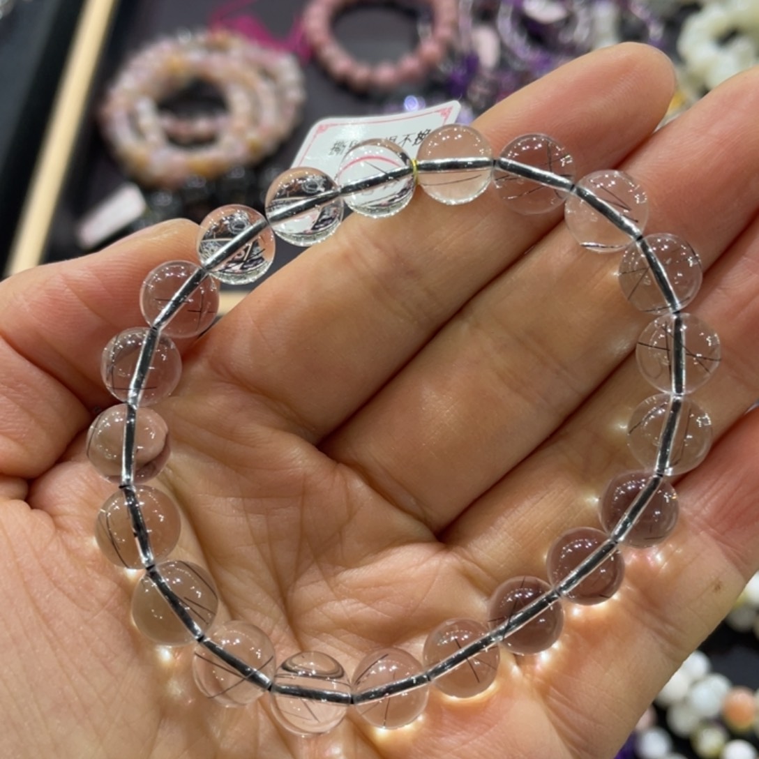 水晶黑发晶手链未镶嵌福利价