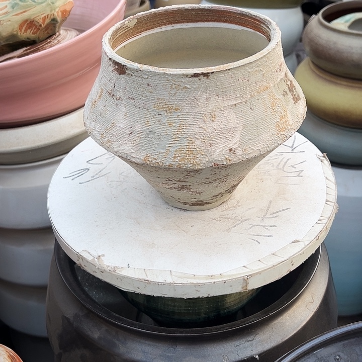 景德镇精品花盆栽适口15高15