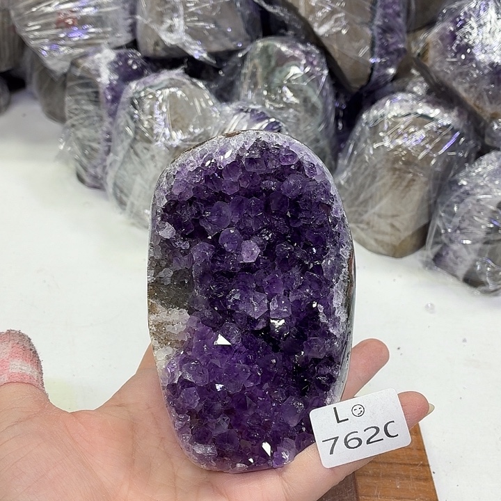 摆件水晶未镶嵌天然紫水晶