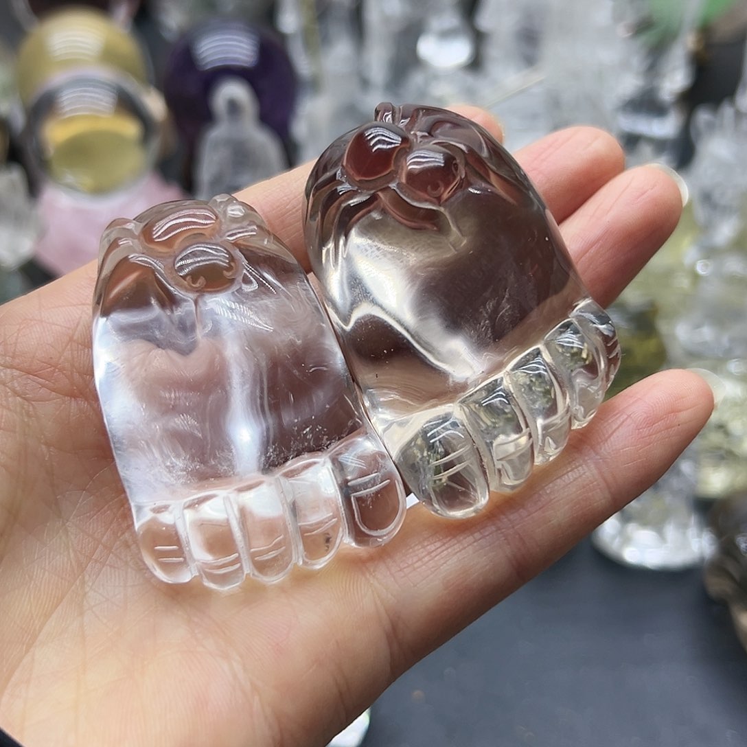 水晶摆件未镶嵌金摆件