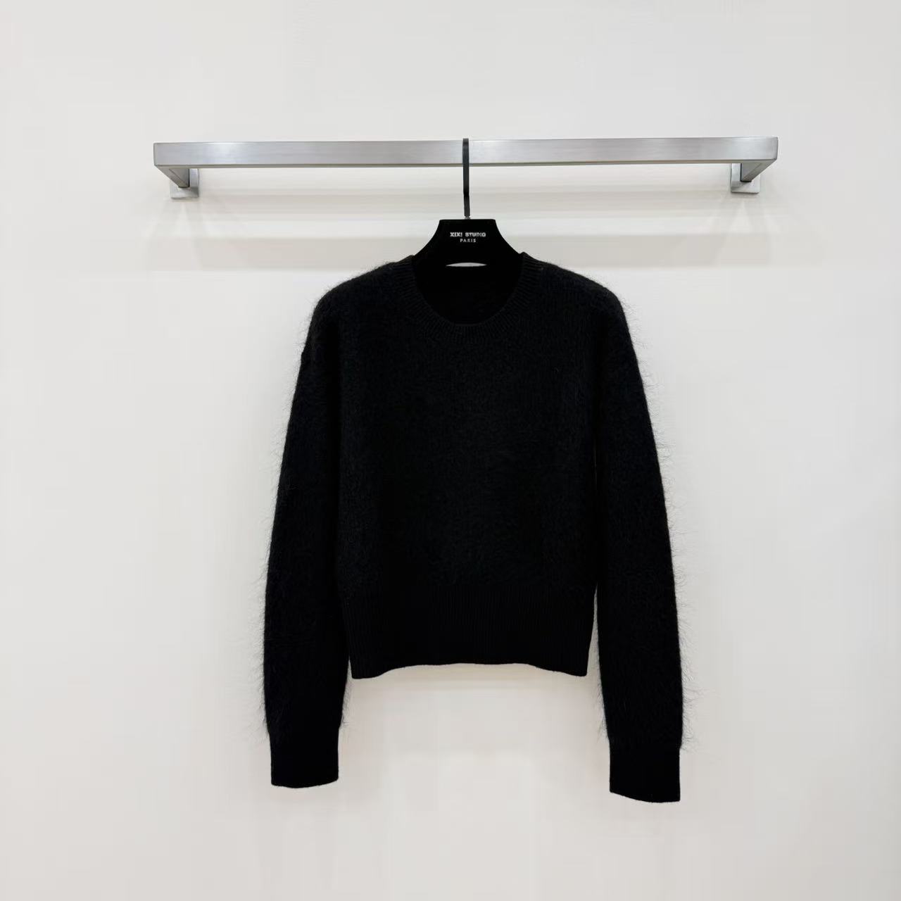 【西西高定】2025秋冬新款慵懒风收腰套头上衣