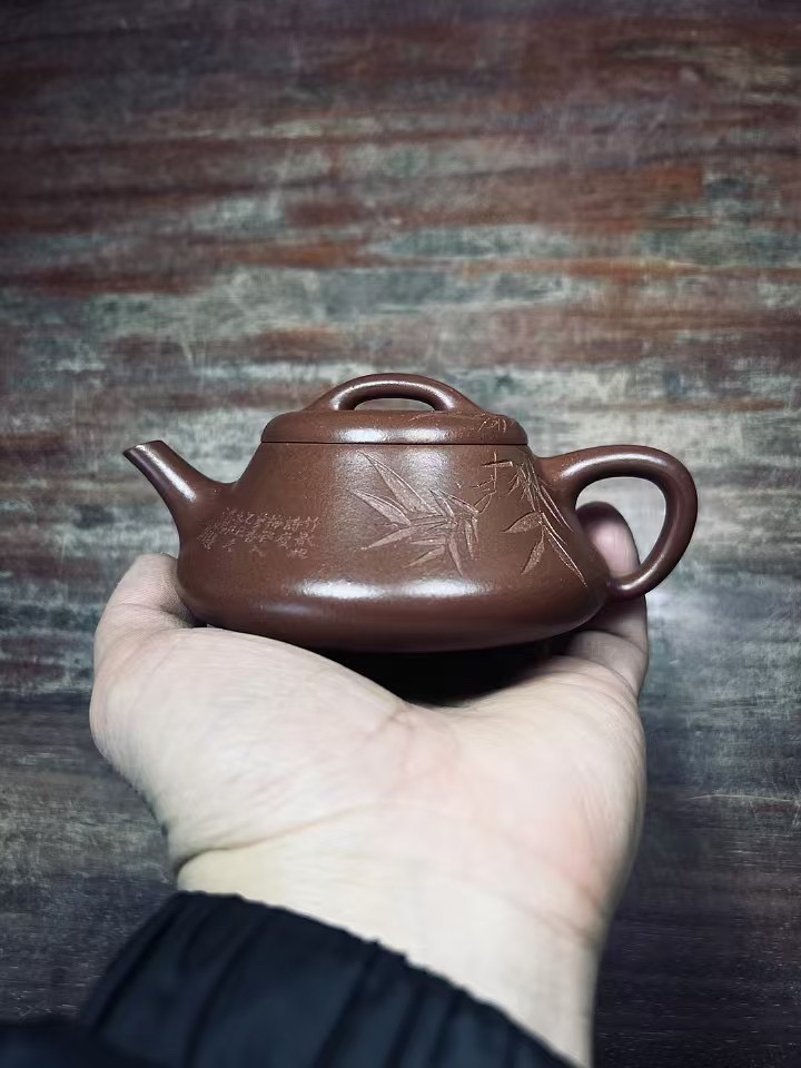 影瓢 精工半手 容量170cc 原矿紫泥