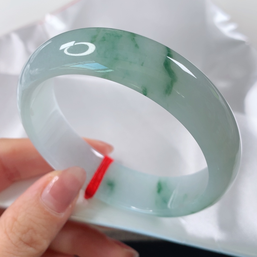 未镶嵌手镯翡翠 正圈225轮胎镯推荐⭐⭐⭐