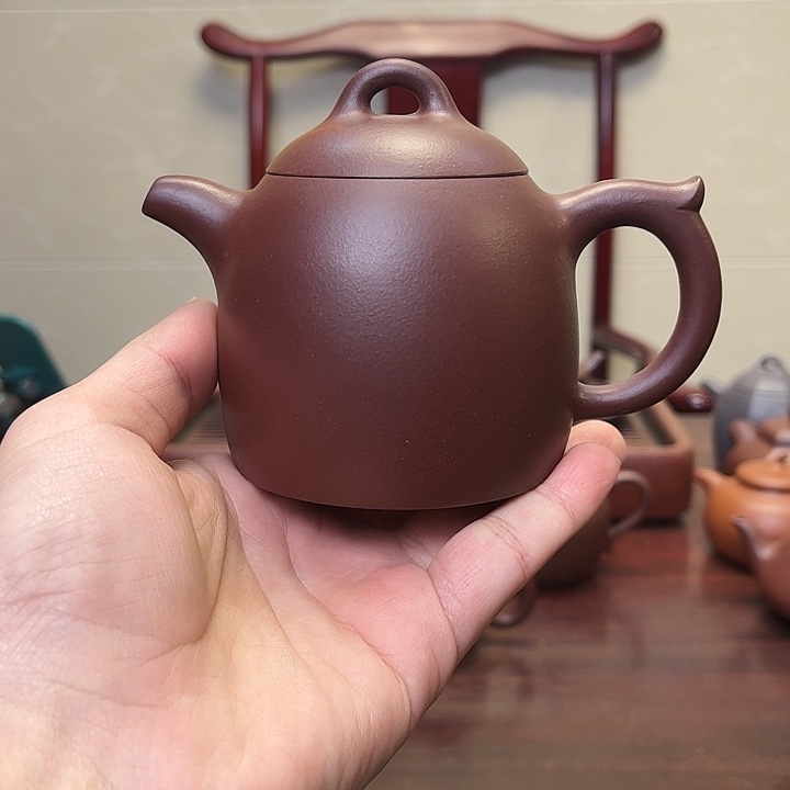 紫砂茶宠原矿底槽清秦权