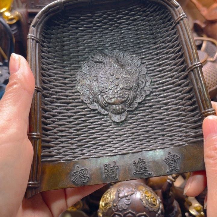 铜器摆件收收藏藏